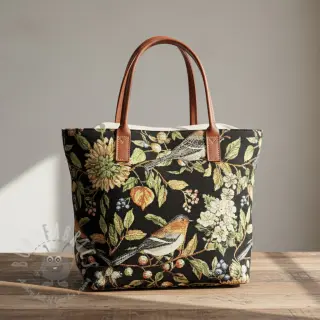 Sisustuskangas GOBELIN PREMIUM Paradise Bird Flora