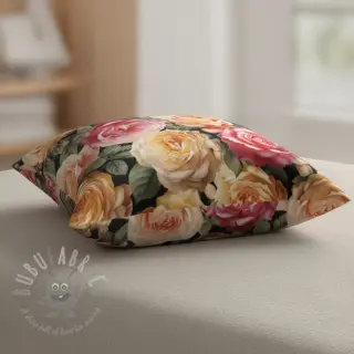 Sisustuskangas VELVET Romantic Rose Charm