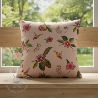 Sisustuskangas Floral Kolibri Art digital print