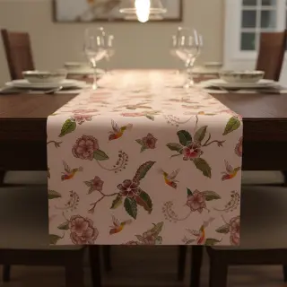 Dekoračná látka Floral Kolibri Art digital print