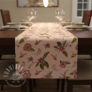 Sisustuskangas Floral Kolibri Art digital print