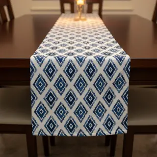 Dekoračná látka premium Rhombus navy