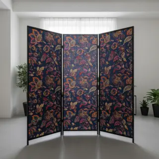 Dekoračná látka jacquard Inaya bleu