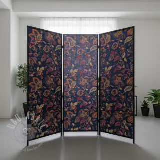 Sisustuskangas jacquard Inaya bleu