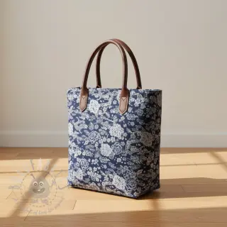 Sisustuskangas jacquard Draco indigo