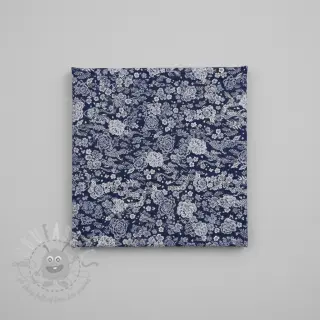 Sisustuskangas jacquard Draco indigo
