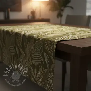 Sisustuskangas jacquard Legende kaki