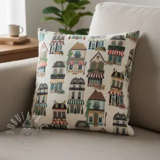 Sisustuskangas premium Shop Boutique City digital print