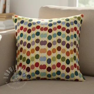 Sisustuskangas GOBELIN PREMIUM Graphic Dots Wave