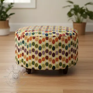Sisustuskangas GOBELIN PREMIUM Graphic Dots Wave