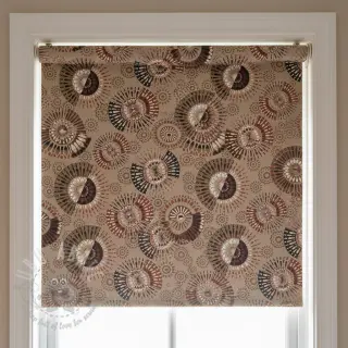 Sisustuskangas jacquard Mandala Circle Sun