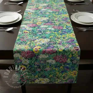 Sisustuskangas premium Spring Flower Garden digital print