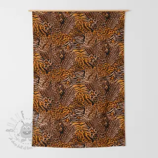 Sisustuskangas premium Animal Skin Mix digital print