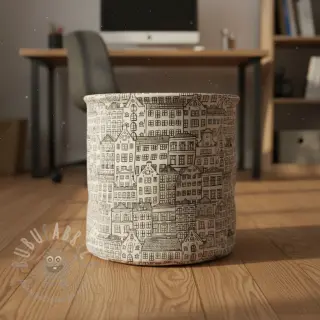 Sisustuskangas Linenlook Townhouse Fine Line
