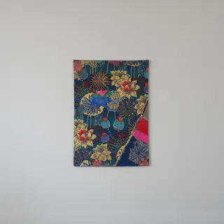 Dekoračná látka jacquard Opium allover bleu