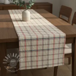 Sisustuskangas Tartan carreau multico