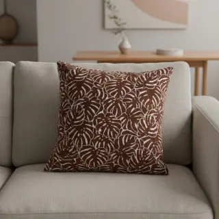 Dekoračná látka jacquard Anthéa terracotta