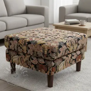 Sisustuskangas jacquard Mayorque noir