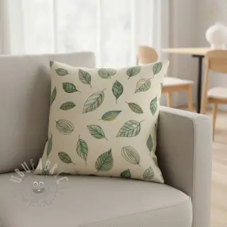 Sisustuskangas Handpainted Leaf Art digital print