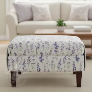Sisustuskangas premium Watercolour lavender field