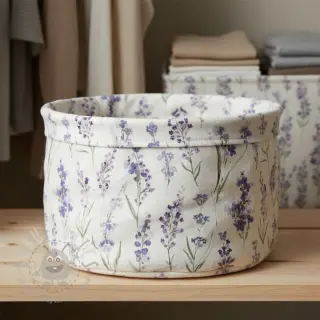 Sisustuskangas premium Watercolour lavender field