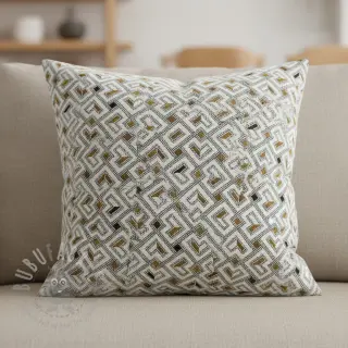 Sisustuskangas jacquard Pagne allover jaune