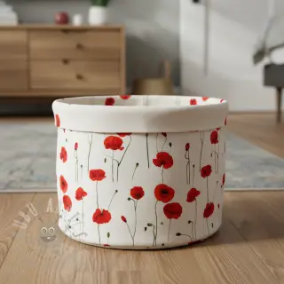 Sisustuskangas premium Poppy field