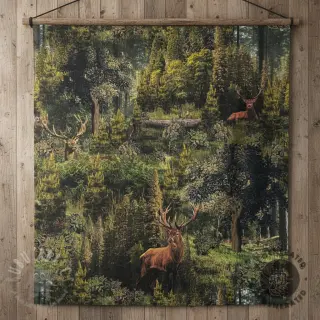 Sisustuskangas Ancient forest digital print