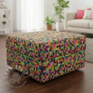 Sisustuskangas jacquard Pixels