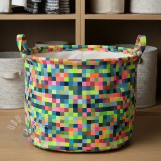 Sisustuskangas jacquard Pixels