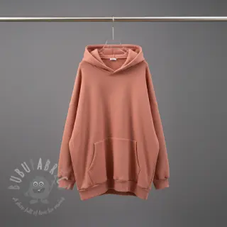 Harjattu collegekangas faded coral