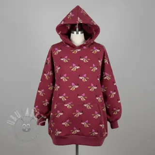 Collegekangas Dogs and hearts red
