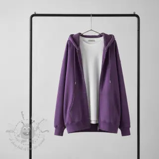 Harjattu collegekangas JOGGING purple