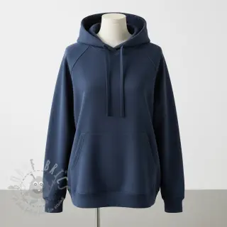 Harjattu collegekangas JOGGING navy