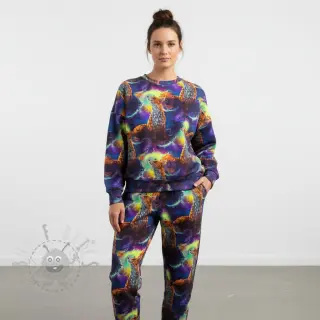 Collegekangas Fantasy fox digital print