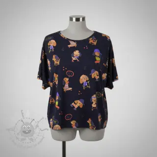 Neulos Dogs navy digital print