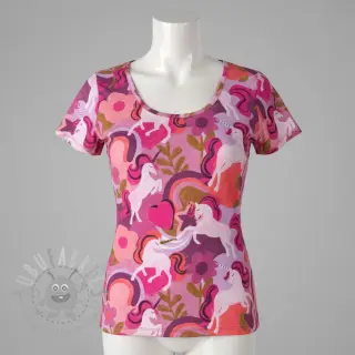 Neulos Unicorns mauve digital print