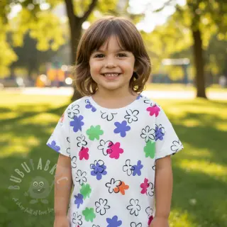 Neulos Flower prints white