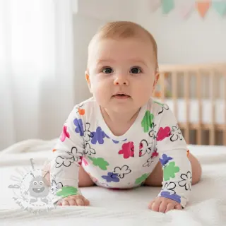 Neulos Flower prints white