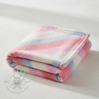 Tekoturkis Rainbow diagonal stripe