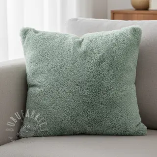 Tekoturkis LUREX SILVER old green
