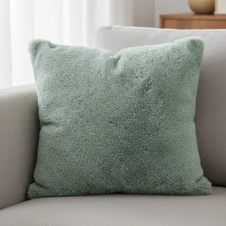 Umelá kožušina LUREX SILVER old green
