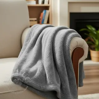 Tekoturkis LUREX SILVER grey
