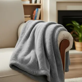 Umelá kožušina LUREX SILVER grey