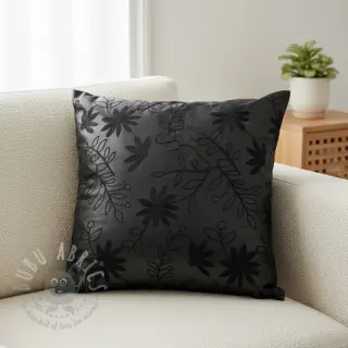 Vaatetuksen tekonahka Flowers design C