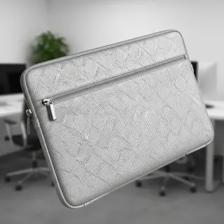 Umelá koža SNAKE blanc argent