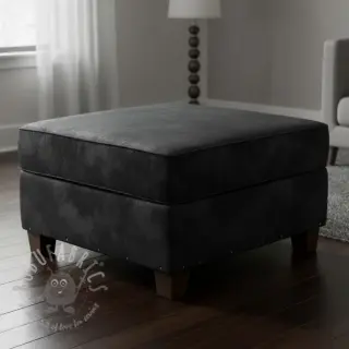 Vaatetuksen tekonahka FOIL black
