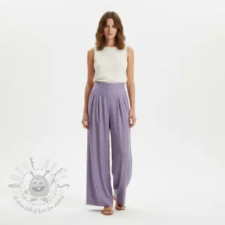 Viskoosi pellavalla PREMIUM lavender