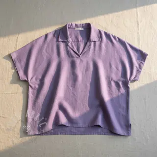 Viskoosi pellavalla PREMIUM lavender