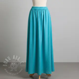 Viskoosi pellavalla PREMIUM ocean blue